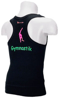 Top Motiv mit Keulen am Rücken