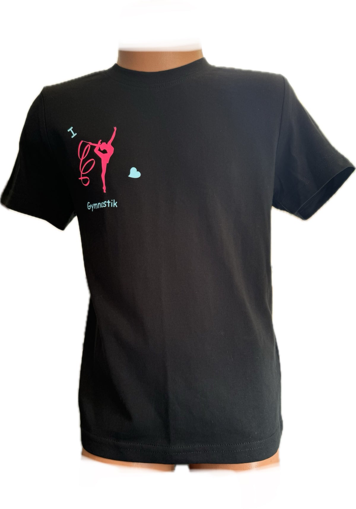 T-Shirt- kleines Gymnastik Motiv