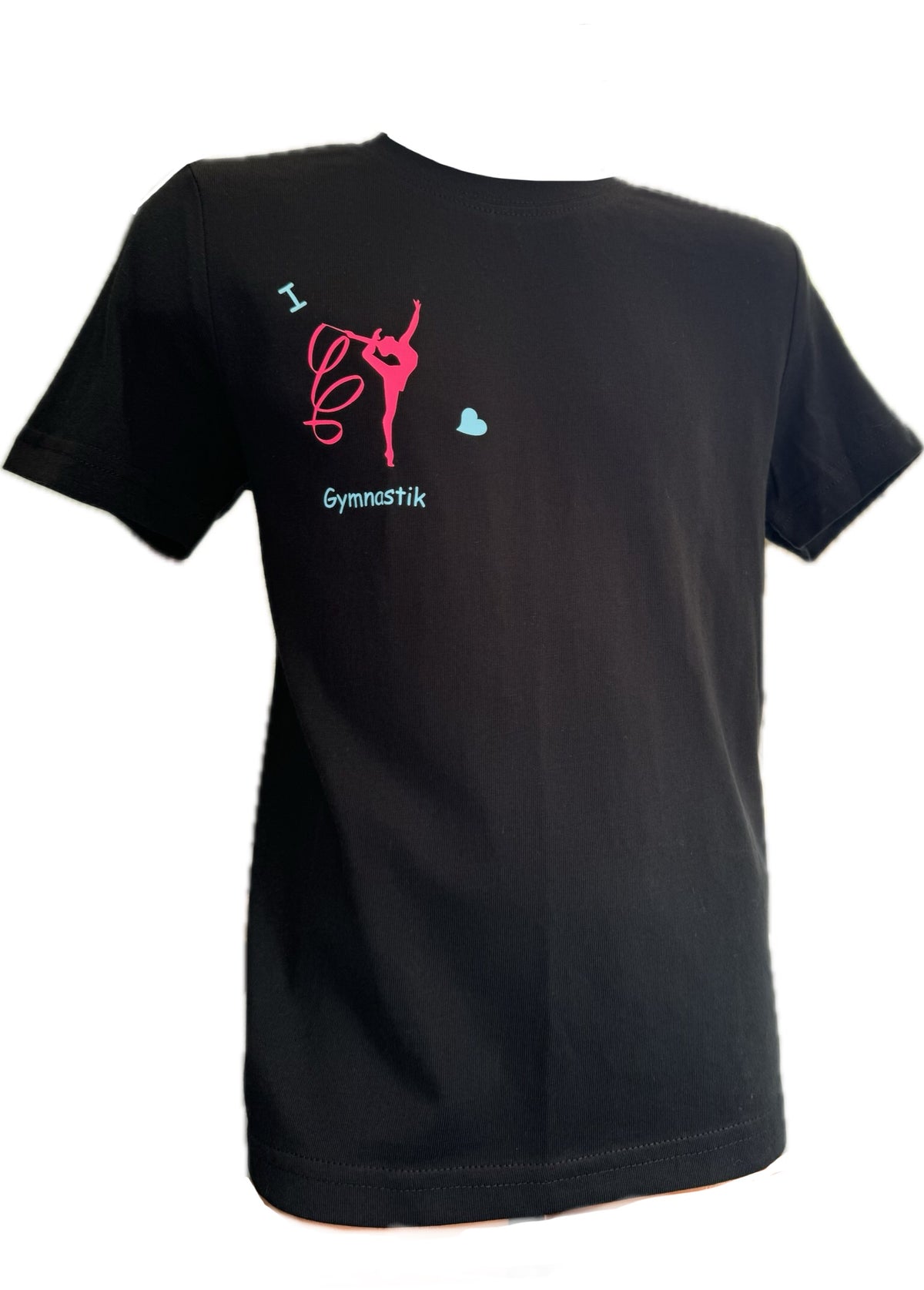 T-Shirt- kleines Gymnastik Motiv
