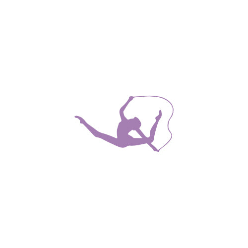 Bügel Motiv Gymnastin Seilsprung