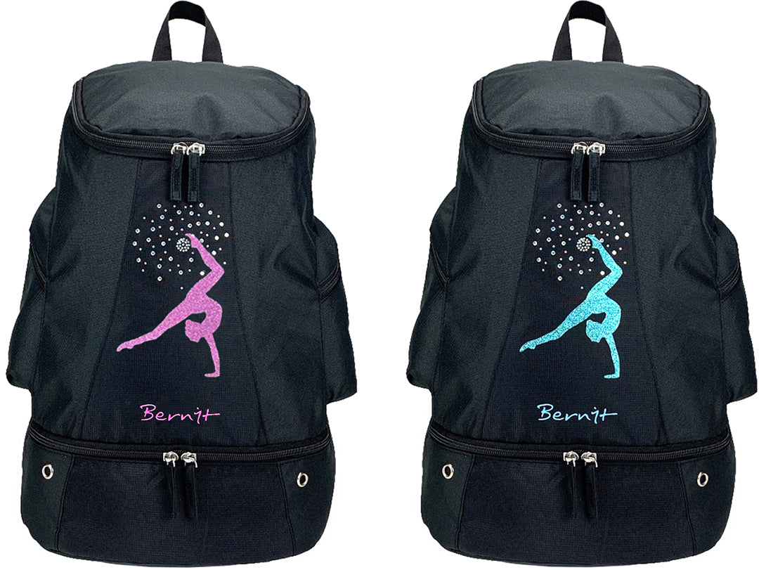 Rucksack Motiv Bodengang mit Ball