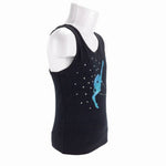 Gymnastik Tank Top Motiv mit Seil