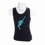 Gymnastik Tank Top Motiv mit Seil