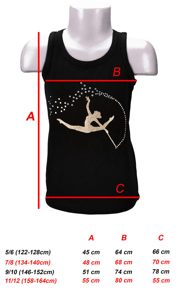 Gymnastik Top Strech