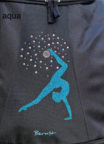 Rucksack Motiv Bodengang mit Ball