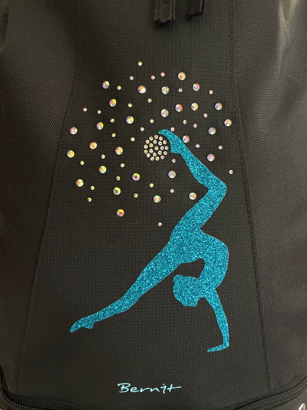 Rucksack Motiv Bodengang mit Ball