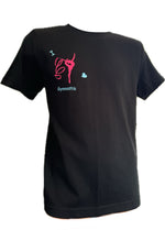 T-Shirt- kleines Gymnastik Motiv