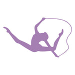 Bügel Motiv Gymnastin Seilsprung