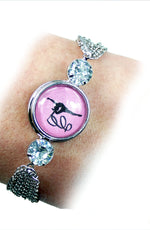 Ketten Armband mit Strass