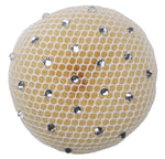 Haarnetz mit Strasssteinen in Crystal