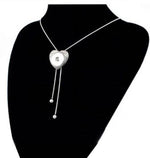 Verstellbare Halskette für Druckknopf / Click Button